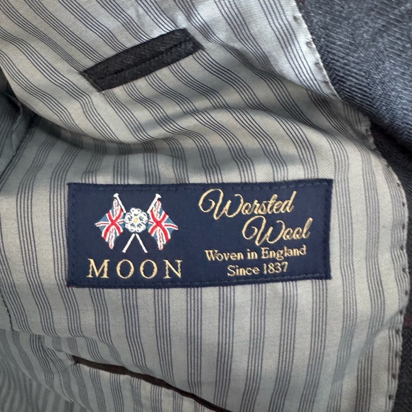 J.Crew Ludlow Slim Fit Suit in English Mini-Herringbone Windowpane Wool - Picture 2 of 7